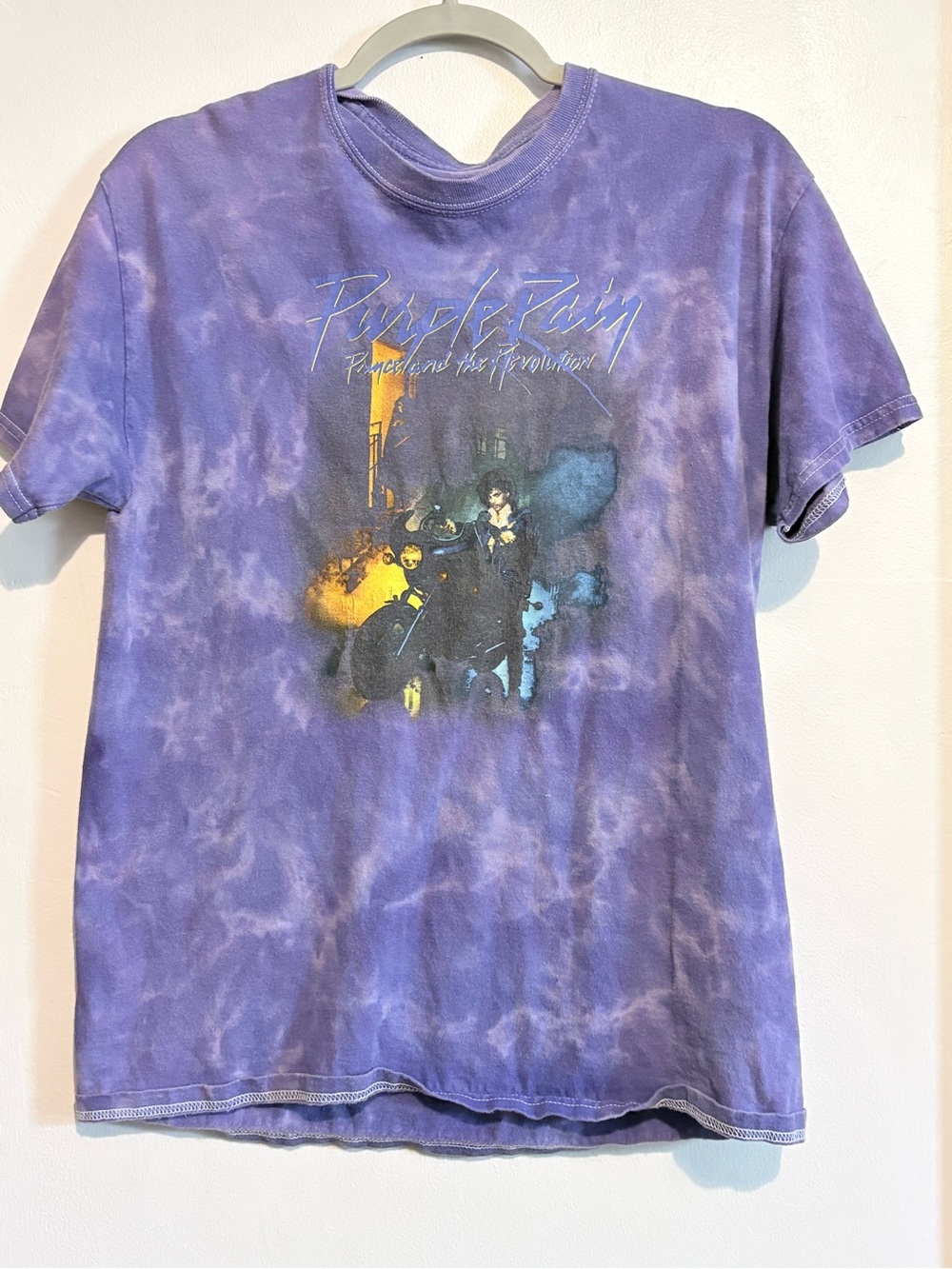 Prince Purple Rain Tie-Dye Graphic Tee